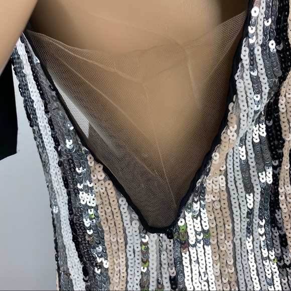 NBD REVOLVE SEQUIN MINI SLIP DRESS - Picture 7 of 12